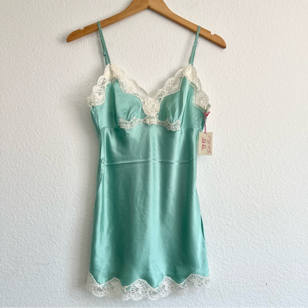 Gold Hawk Silk Chemise